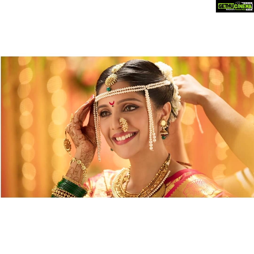 Milana Nagaraj Instagram - And this time for a change I gotta look like a marathi bride and I totally love the look💕 Stylist:@mithisharma MUA:@salmani_shahzad1