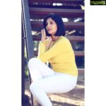 Milana Nagaraj Instagram - Yellow being my fav colour, here comes another picture💛💛💛 PC:@@sricrazymindzz !!