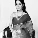 Milana Nagaraj Instagram - Sarees Forever and Ever🖤