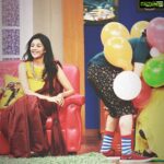 Milana Nagaraj Instagram - Funny moment captured in #Majatalkies!! Will be telecasted soon!! Outfit:@priyal_bhardwaj