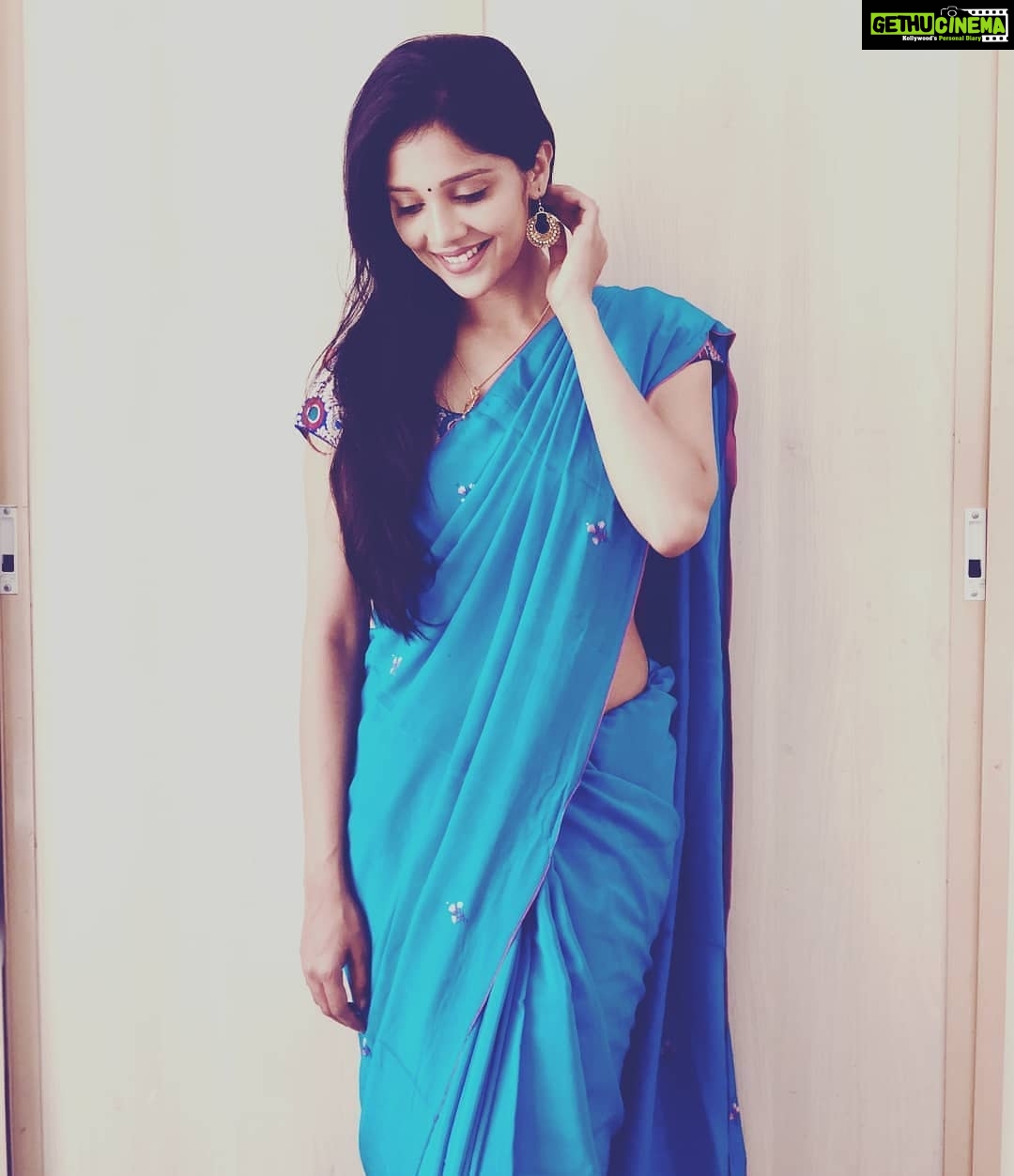 Milana Nagaraj Instagram - Blue Forever💙 PC:@thanmayisachin
