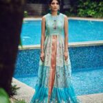 Milana Nagaraj Instagram – Outfit: @priyal_bhardwaj 
PC: @ajaiumeshofficial
Styling:@vaishaliashik 
MUA:@sabrina_suhail Taj West End, Bengaluru