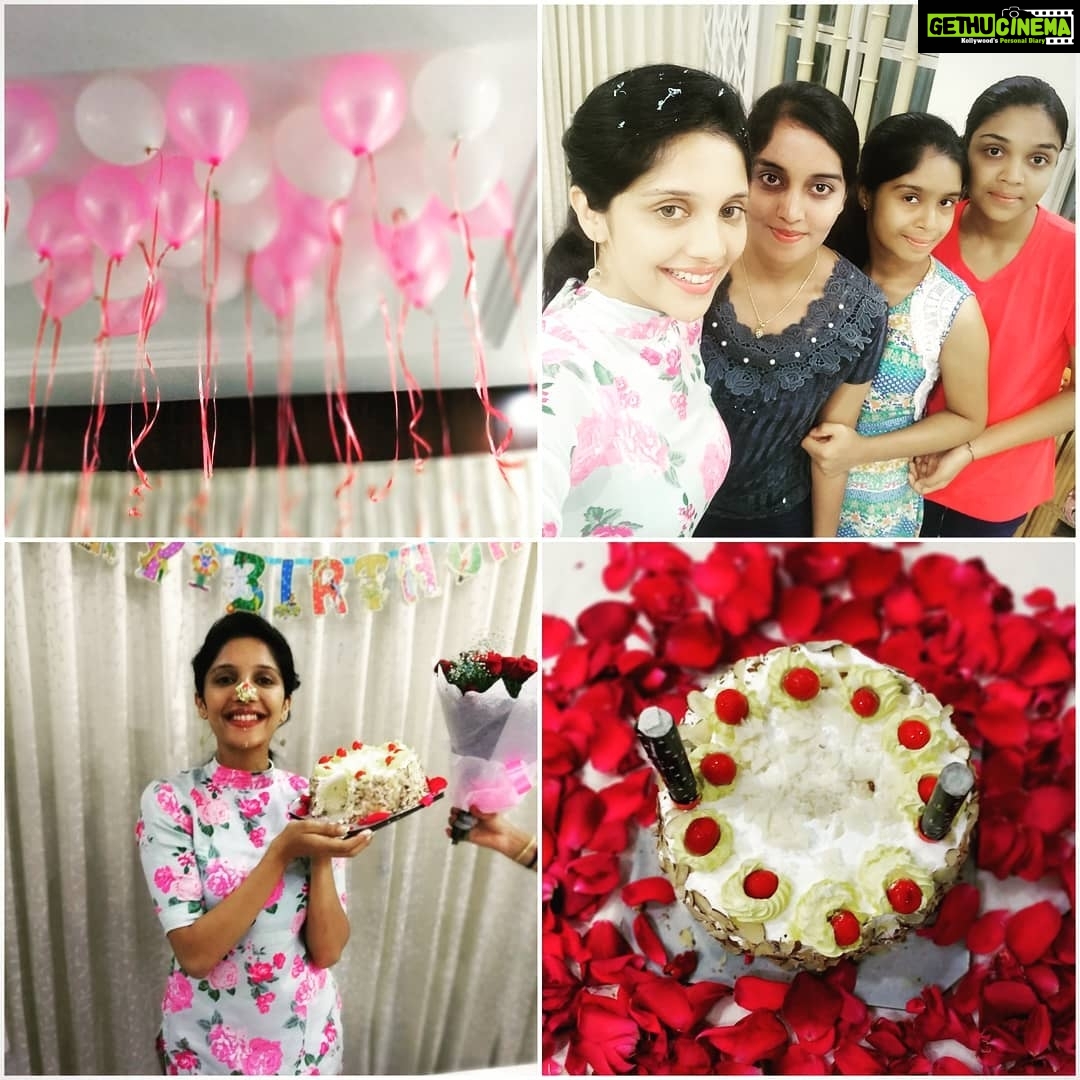 Milana Nagaraj Instagram - Sisters for life😍 @jag_zzz_ @nidhi__ramesh You guys did ur best to make my bday so very special..❤️