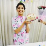 Milana Nagaraj Instagram - One from the bday😍 I thank life for giving me such an amazing and loving family... @jag_zzz_ @nidhi__ramesh Siri.. Love u guys to the Moon and back 😘 U guys are missed @tejas_k_kumar @hrishik_gowda @_bhoomikrishna
