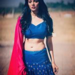 Milana Nagaraj Instagram - One of my recent favourites😍 Makeup @makeup_sachin @shobha_devraj Thanks for the lovely outfit👌 PC: @niranajnakash
