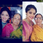 Milana Nagaraj Instagram - #Grannys... Two most important women of my life.. Love and blessings they have showered on me is so pure ❤️ Love for them is limitless!! 😘