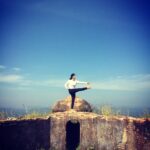 Milana Nagaraj Instagram - #Yogalife #AmidstNature... Love every bit of beiing in Nature...