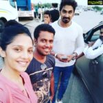 Milana Nagaraj Instagram - #Fly Last day of talkie portion... @bridal_fashion_faces U have boosted up my confidence with such subtle and beautiful makeup 💟 @raja_vardan Thanks for being a wonderful frnd.. N am sure u will continue to be.. 🤝We have had the best experiences and memories shooting this film and I will cherish it forever.. Cheers👍👍