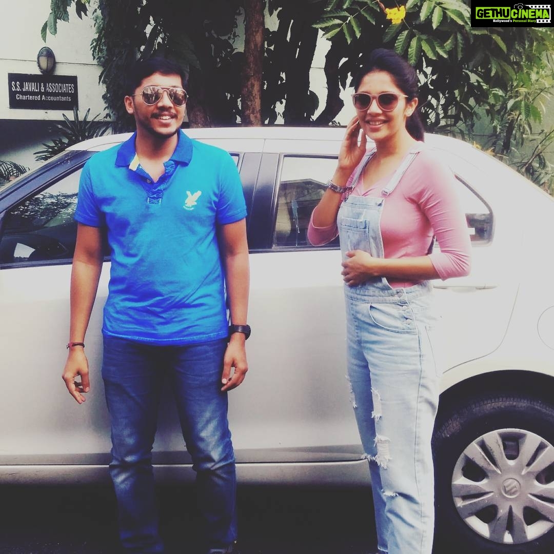 Milana Nagaraj Instagram - #MeandMahanth❤