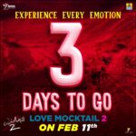 Milana Nagaraj Instagram – 3days to go!!!
#LoveMocktail2 #milananagaraj #DarlingKrishna