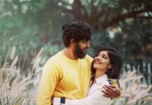 Milana Nagaraj Instagram - Sharing my life with you was the best decision ever made! My whole world! Happy anniversary @darling_krishnaa❤️