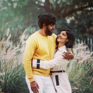 Milana Nagaraj Instagram - Sharing my life with you was the best decision ever made!
My whole world!
Happy anniversary @darling_krishnaa❤️