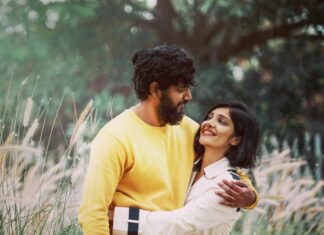 Milana Nagaraj Instagram - Sharing my life with you was the best decision ever made! My whole world! Happy anniversary @darling_krishnaa❤️
