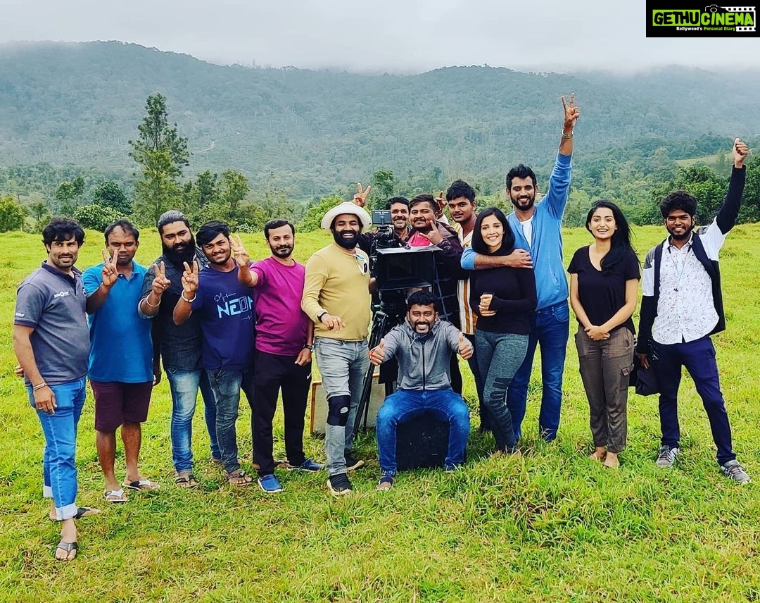Milana Nagaraj Instagram - It's a wrap for #LoveMocktail2... Thanking everyone who is part of this journey 🙏