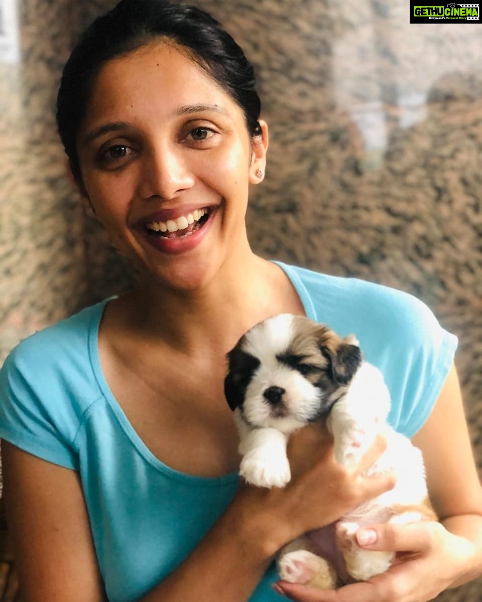 Milana Nagaraj Instagram - Welcome home Romeo❤️