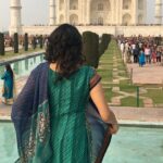 Misha Ghoshal Instagram - Slo-mo love ❤️ Taj Mahal
