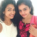 Misha Ghoshal Instagram – With Maya #Unnoduka#heroines 😬