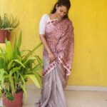 Misha Ghoshal Instagram - Saree by @useeshopapp