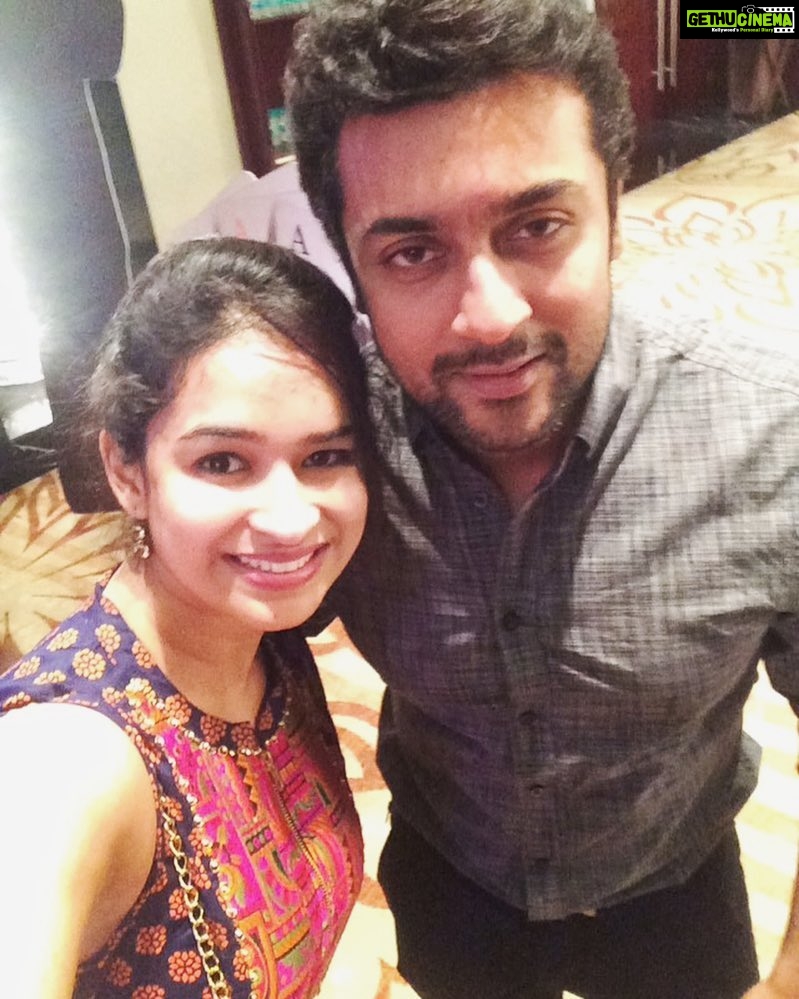 Misha Ghoshal Instagram - Happppyyyy Happpyyy Happpyyyy B'Day Surya sir 🎂😁 u Hav been Nd will always b my favorite hero 😁❤️ may all ur dreams come true 😁