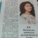 Misha Ghoshal Instagram – 2day on Hindu 😁