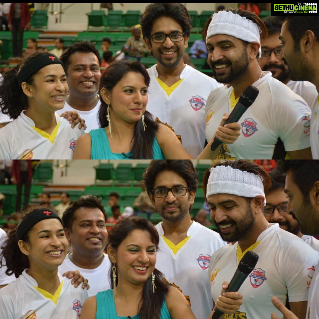 Misha Ghoshal Instagram - @CBL 😁😁😁 the happiness in our face after the victory 😁😁😂