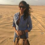 Misha Ghoshal Instagram – 😁 Desert Safari Dubai