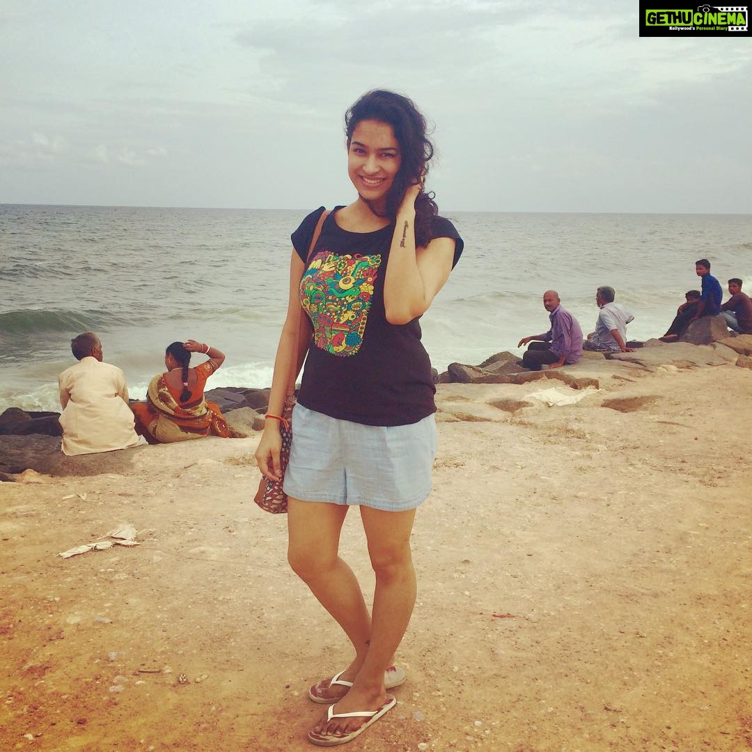Misha Ghoshal Instagram - My fav beach 😁😍 Pondicherry