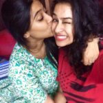 Misha Ghoshal Instagram - #bff#love#longlasting#newlipstick 😁😂😍