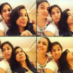 Misha Ghoshal Instagram - #dramaqueens#selfieeffects#madness#independentgirls#happiness#actors 😁 Courtyard Mariot