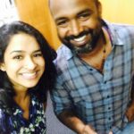 Misha Ghoshal Instagram - Eeeeeeee with my next director #Abe#sweetestguy 😁