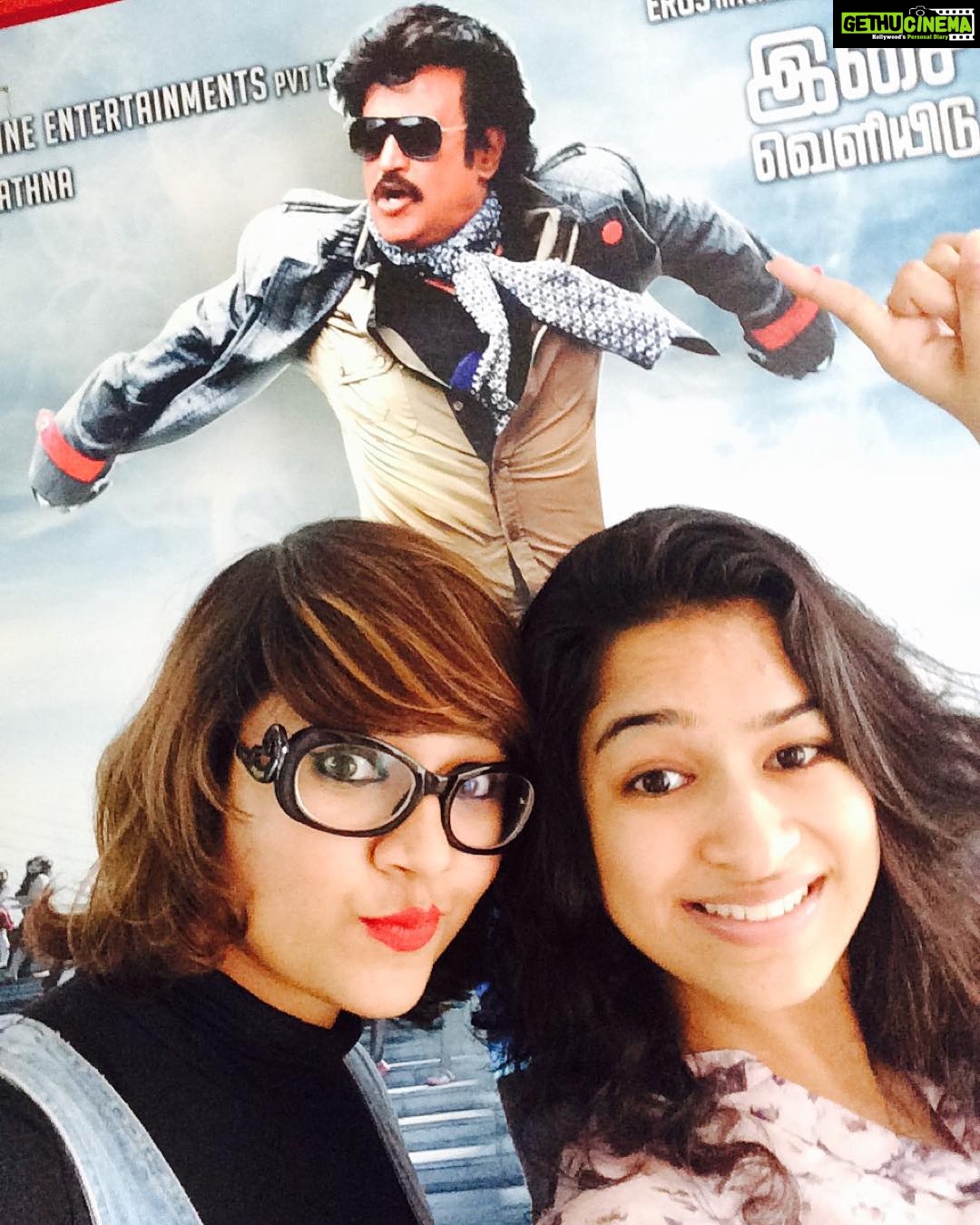 Misha Ghoshal Instagram - Coz v love our superstar RajniKanth 😁😘😁
