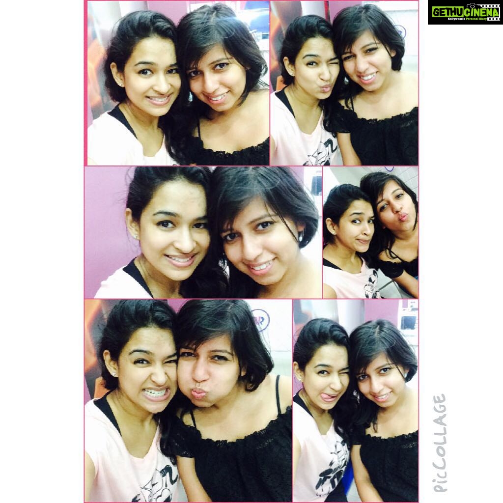 Misha Ghoshal Instagram - #13yrsoldfrnship#alwaysfun#madness#besties#loveher 😁😍😘
