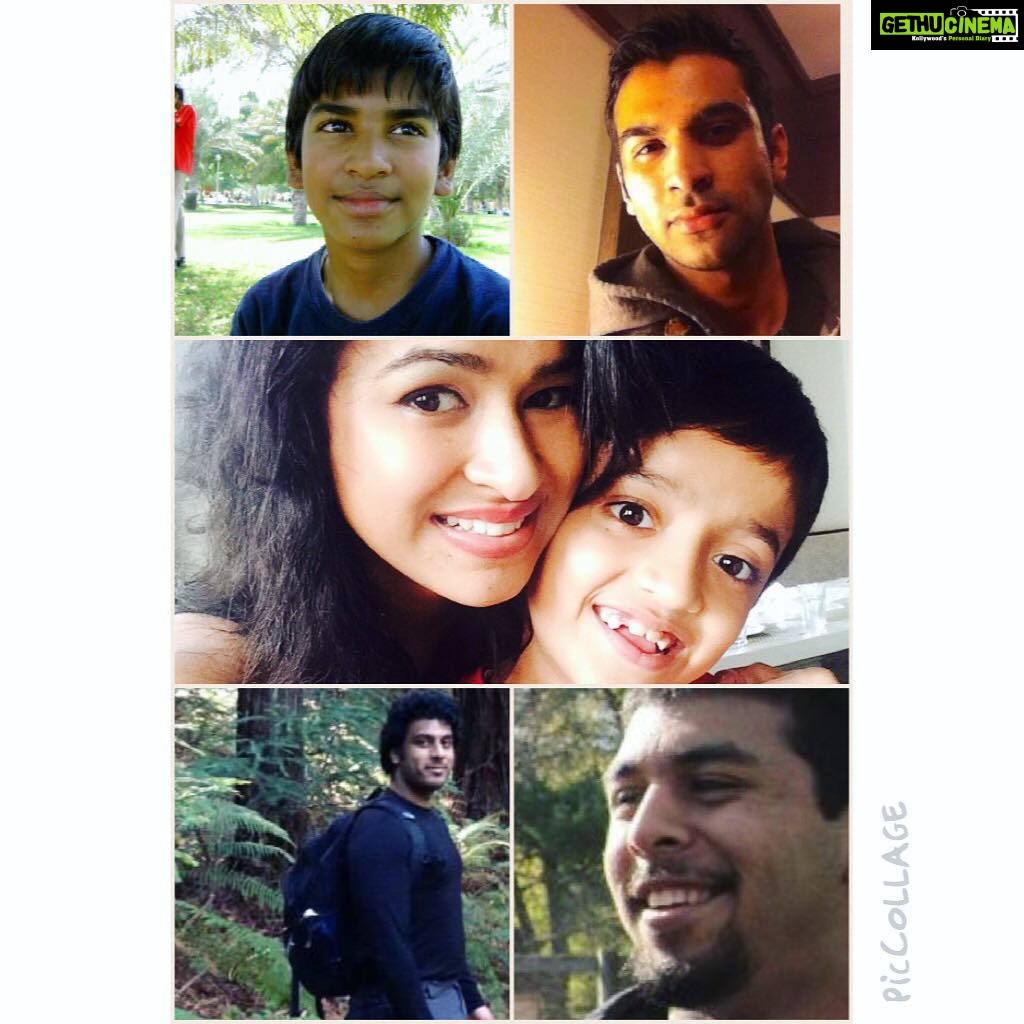 Misha Ghoshal Instagram - To all my 5 cousin brothers "A very Happy Rakshbandhan" 😁 wish u were all here 😁 miss u guys a lot nd love u lotsss 😘😍😘😘😘