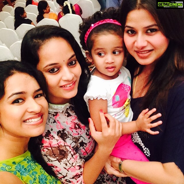 Misha Ghoshal Instagram - With the pretty Sanu ka nd her cutie pie 😍😁