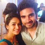 Misha Ghoshal Instagram – With an old frn @ashok Selvan after ages 😁