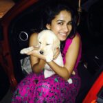 Misha Ghoshal Instagram – #Puppylove 😁😘😍