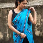 Misha Ghoshal Instagram - Made this dupatta look like a saree and felt like a stylist 😂😂😂 #smallthings #happylife PC: @subramani_somasundaram