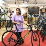 Misha Ghoshal Instagram - Cycling has always been close to my heart since my childhood nd @annanagarcycles made me travel through all those nostalgia ❤️ had a lovely experience there 😊 all u cycle lovers should deff check this place out and visit their page for any further queries 👍🏼 Btw though i likes this a lot, this is not the cycle i bought…stay tuned to see the cycle i bought for myself 🥰 #nostalgia #new #cycle #bicycle #collaboration #promotion