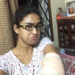 Misha Ghoshal Instagram - Hurt my elbow 😒