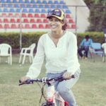 Misha Ghoshal Instagram – I wanna ride a cycle 😒