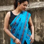 Misha Ghoshal Instagram - Made this dupatta look like a saree and felt like a stylist 😂😂😂 #smallthings #happylife PC: @subramani_somasundaram
