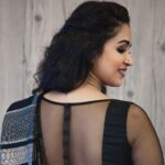 Misha Ghoshal Instagram - Black showing it’s divinity Shot for @labelmana Photography @infinity_skylight Jewelery @manjushaa_jewelry Makeup @themystiquekohl Design & Styling @mey.pandian Assisted by @niki_dili @akshayaa.ven Location @tattva_thestudio