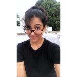 Misha Ghoshal Instagram - When ppl say specs suits me nd i b like “lemme take a few selfies nd check for myself”, 🤓 just a reason to take more selfies lol 😂 #specs #black #casual #realme