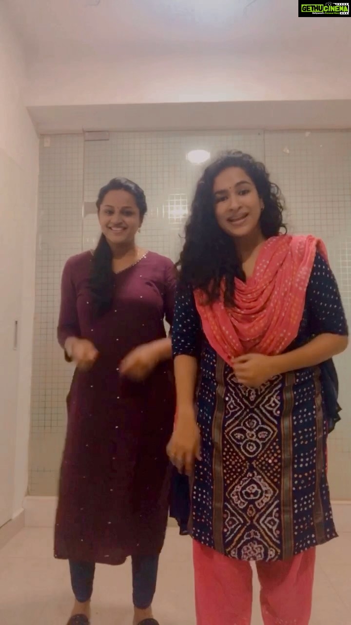 Misha Ghoshal Instagram - Fun during shoots goes like this for us 😂 @deepthi3r