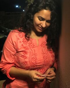 Misha Ghoshal Instagram - It’s all about the small things u have in life ❤️ PC: @durgagurunadhan 🥰