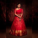 Misha Ghoshal Instagram - Vamika ✨ Outfit and styling: @mabia_mb Costume Brand @mabia_mb Designer @priyaregan_84 H&M: @malathi_makeupartist Jewellery: @aaranyarentaljewellery Photography: @vickasraja_vr Assist: @greyshadowphotography ... ... ... #red #confident #traditional #chennaimakeupartist #adshoot #studiophotography #tamilfilmindustry #southindian #indianlook #actress #actresslife #kanchipuramsaree #chennai #chennaiphotographer #dm #collab #shoot #meeshaghoshal #misha