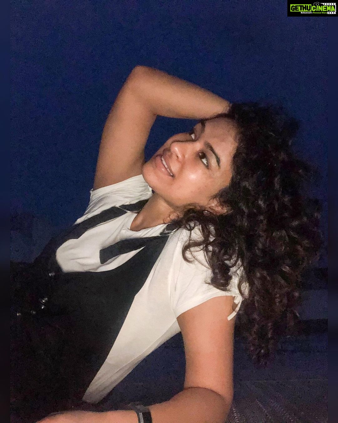 Misha Ghoshal Instagram - Discovering something new everyday 😇 #quarantinelife #selfshoot #rediscoveryourself