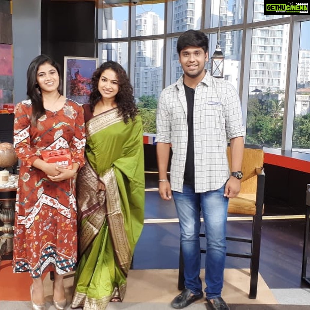 Misha Ghoshal Instagram - How many of u saw this interview of mine 2day on #suntv ???😁