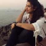 Misha Ghoshal Instagram – Places like these ❤️ Marine Drive Mumbai