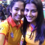 Misha Ghoshal Instagram - With our team motivator ❤️ @varusarathkumar